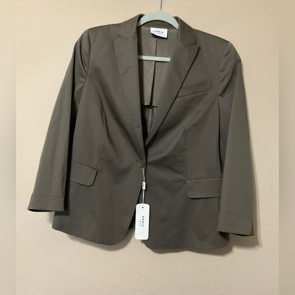 G - AKRISOlive Green Blazer